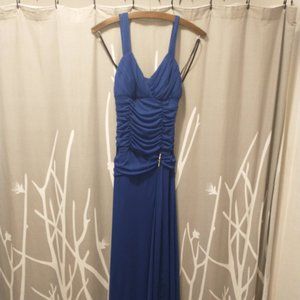 B. Smart royal blue formal dress size 4